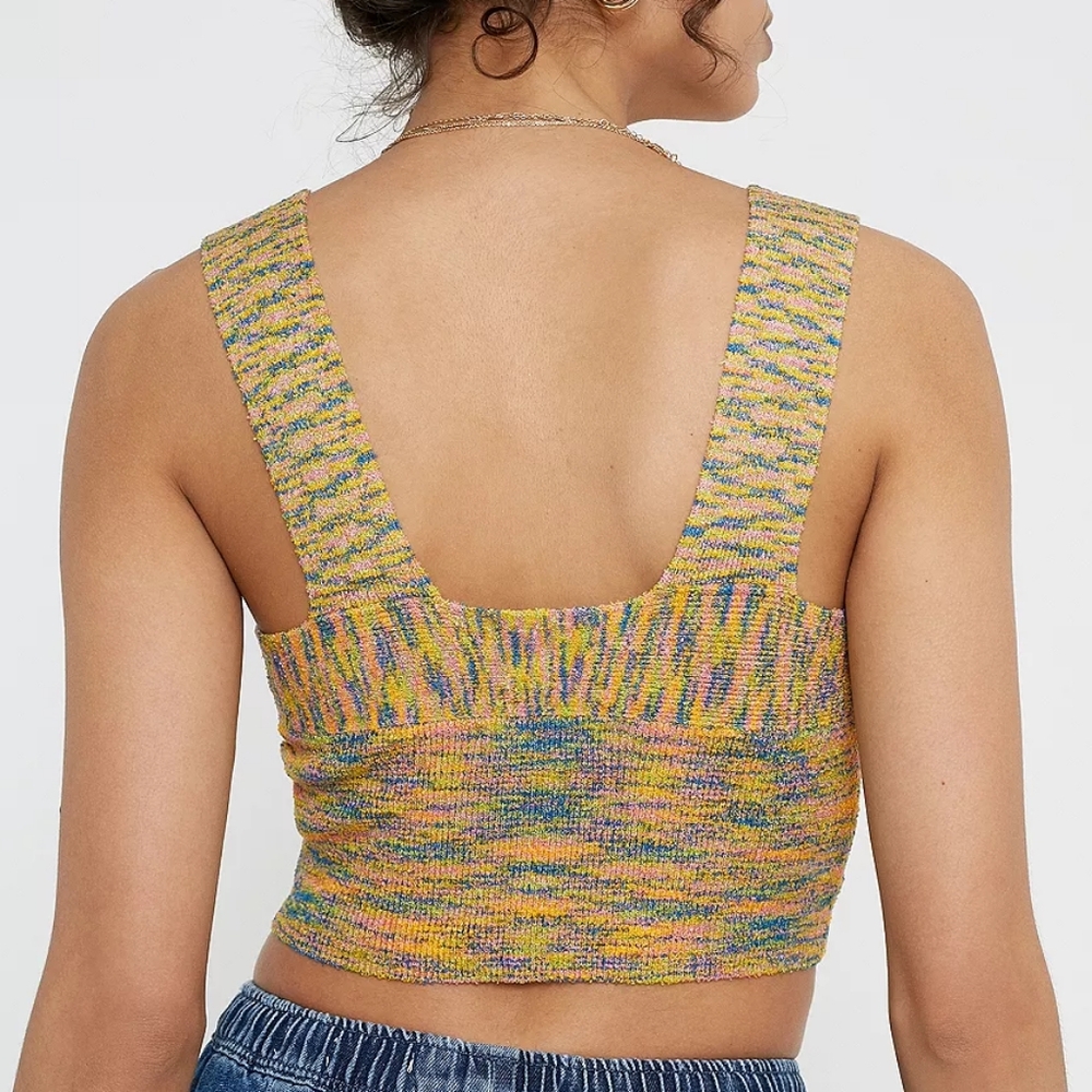 Urban Outfitters psychedelic knit top- Size S